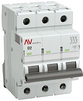 Выключатель автоматический EKF Averes AV-6 3п 2А D 6кА